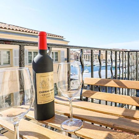 Le Pytheas - Vue Vieux-Port Avec Terrasse Et Clim Apartment Marseille Luaran gambar